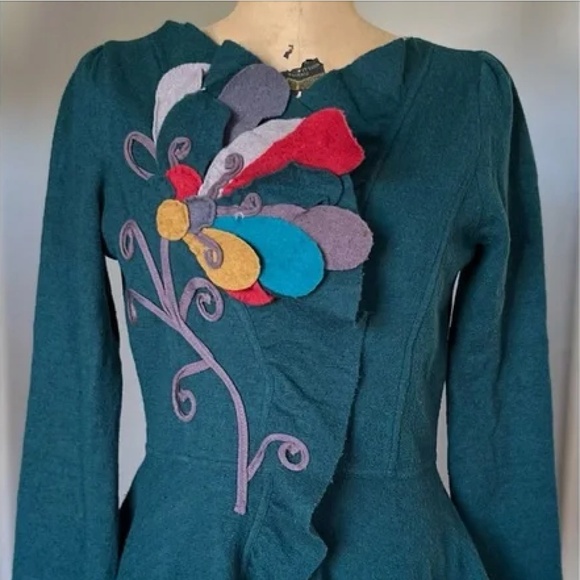 Anthropologie Sweaters - Sleeping on Snow x Anthropologie Summer’s Reminder Peplum Sweater – Size M